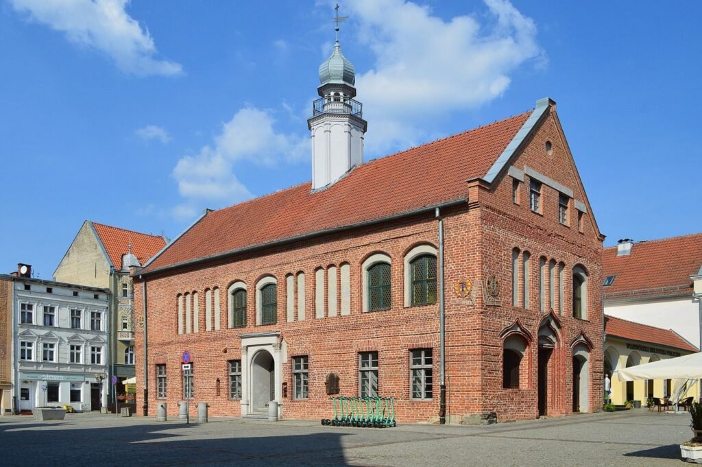 A historic old town street